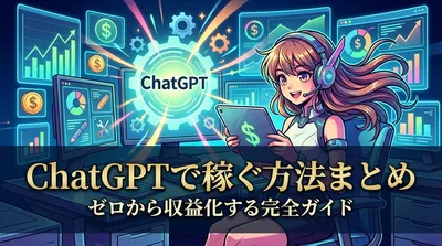 ChatGPTで稼ぐ方法まとめ｜ゼロから収益化する完全ガイド