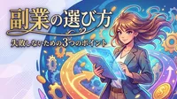 副業の選び方｜失敗しないための3つのポイント