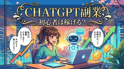 chatgpt 副業 初心者は稼げる？
