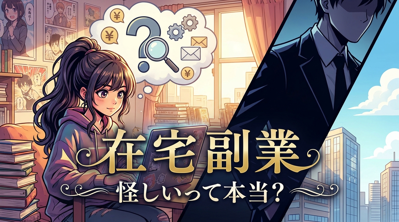 在宅 副業 怪しいって本当？