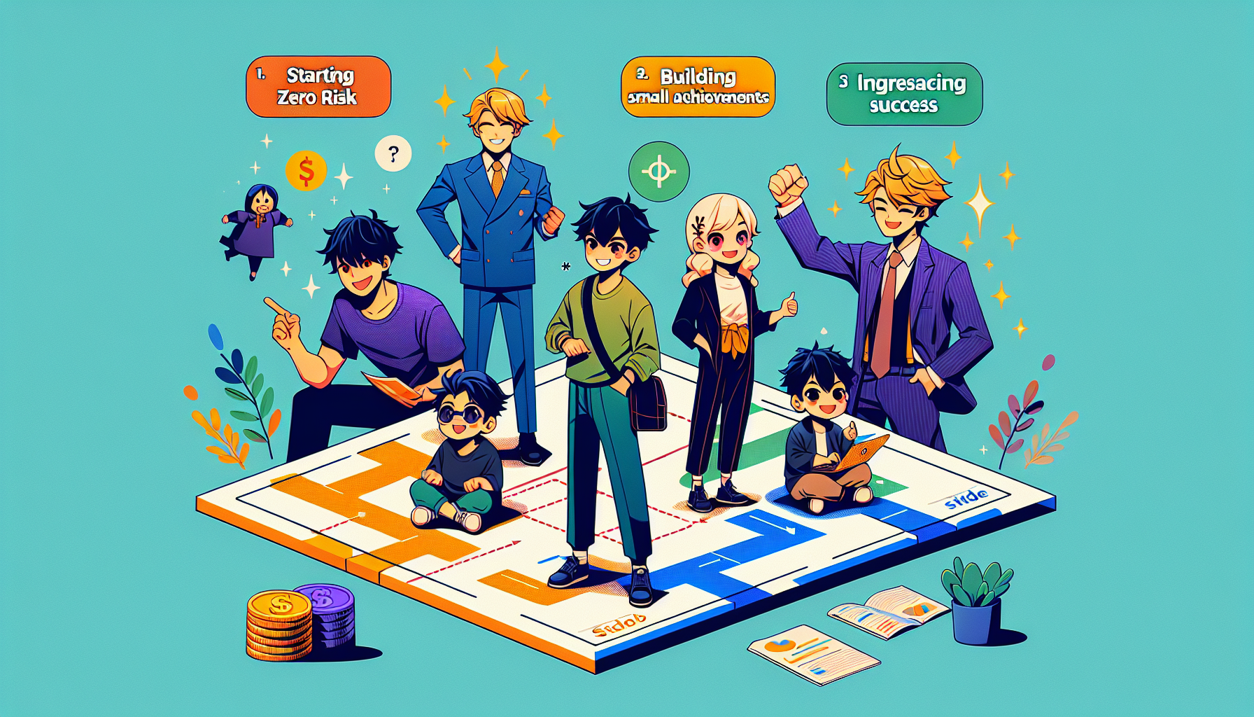 初心者の副業は「ゼロリスクで着手→小さく実績→単価を上げる」が基本です