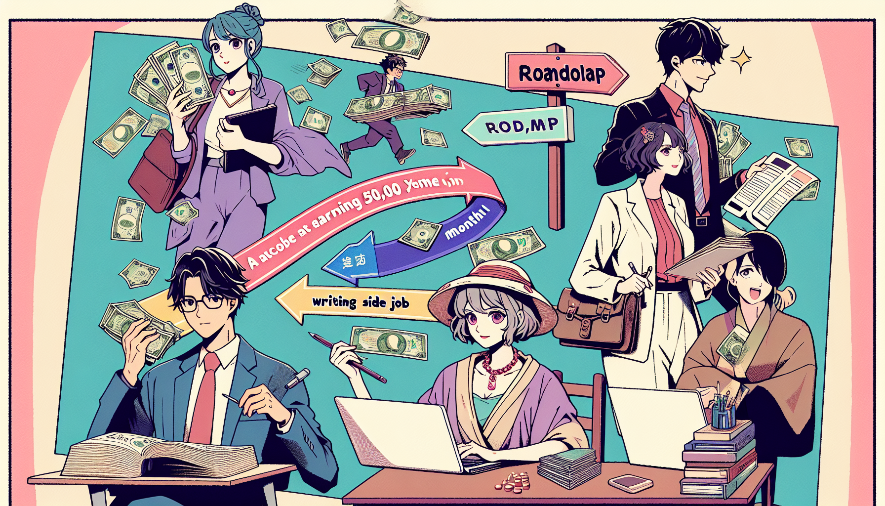 月5万円までの進め方がイメージできる3つのモデル